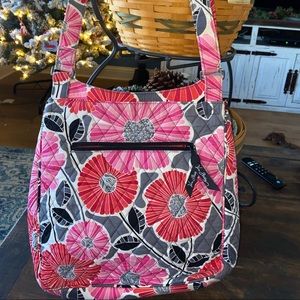 Retired Vera Bradley Cherry Blossom “Mailbag” Crossbody